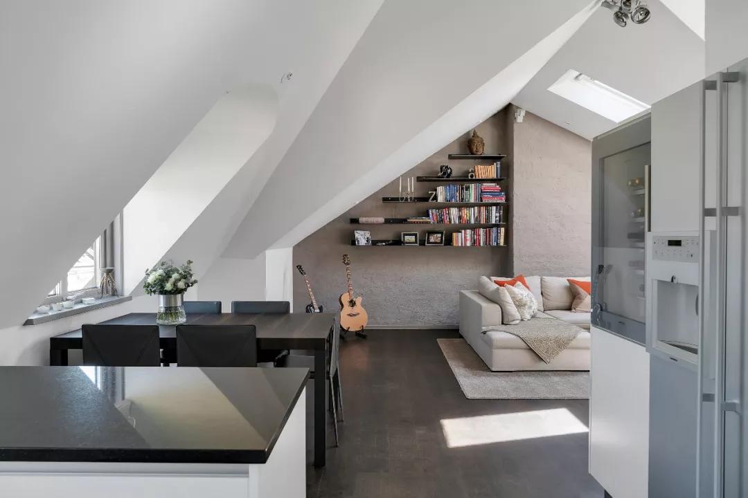 斜屋顶卧室设计效果图,单边斜屋顶怎么设计