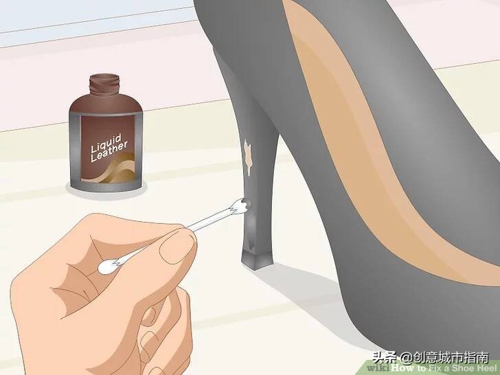 如何修复磨坏的鞋跟,如何修理鞋跟一边磨损