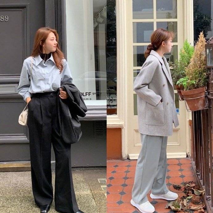 跟着小姐姐学穿搭,跟着韩剧学穿搭漂亮姐姐