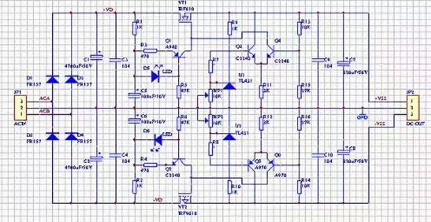 晶体管单级放大器实验原理,通俗易懂的放大器结构原理图