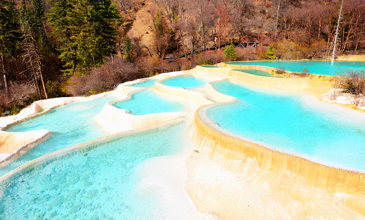 九寨沟最美的一处景点,九寨沟风景区好山好水好风光