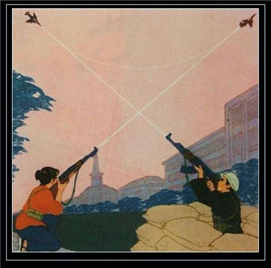 用枪如何*飞机打**，我们曾经是认真的