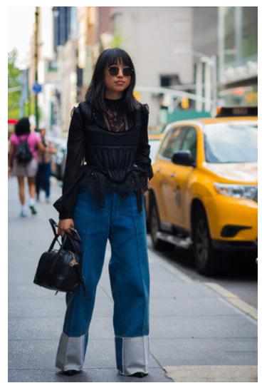 夏季腿粗显瘦牛仔裤,腿粗腰粗的女生该怎么选裤子