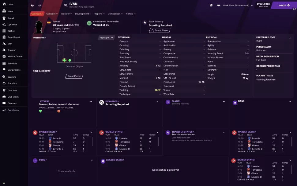 fm2021各位置最好用的球员,fm2021开档必签球员推荐