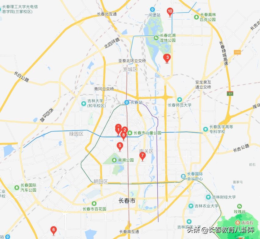 长春区域学校排名,盘点长春排名前十的小学