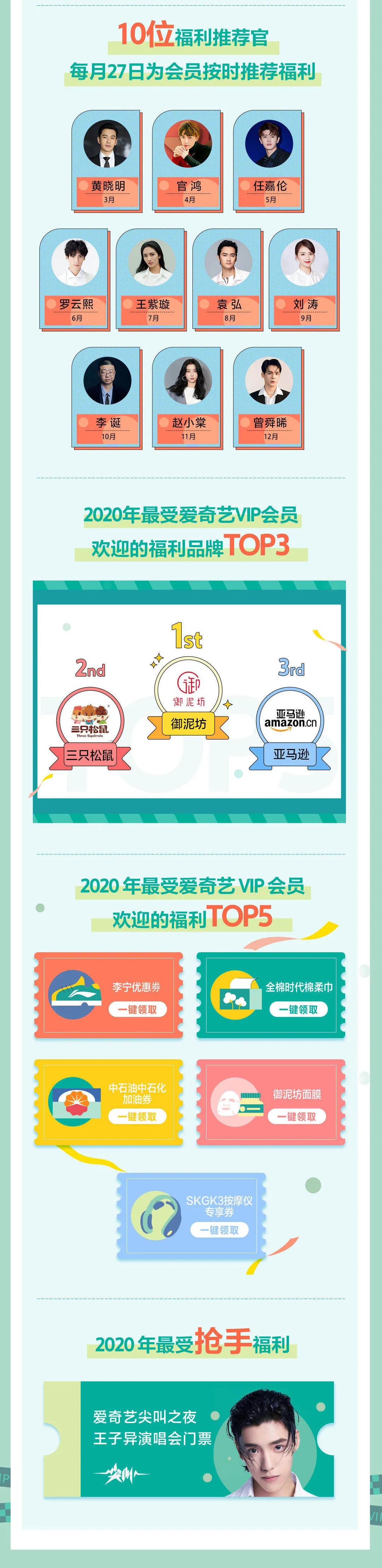 2020免费爱奇艺vip会员,2020爱奇艺尖叫之夜全程免费观看