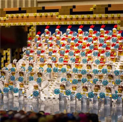 乐高大师最震撼的作品,日本乐高大神用积木拼奥特曼