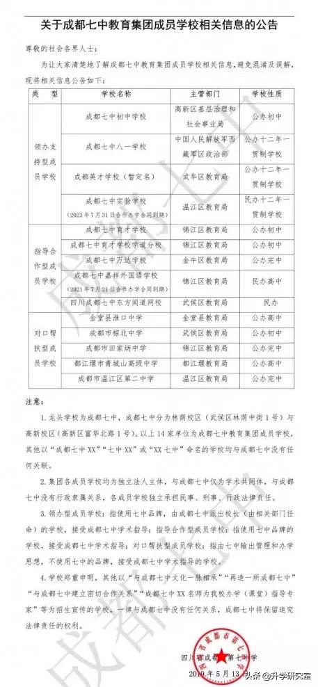 成都学区房与二手房,成都七中实验学校与成都七中