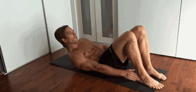 九个动作练出腹肌14天,全套腹肌训练9个动作