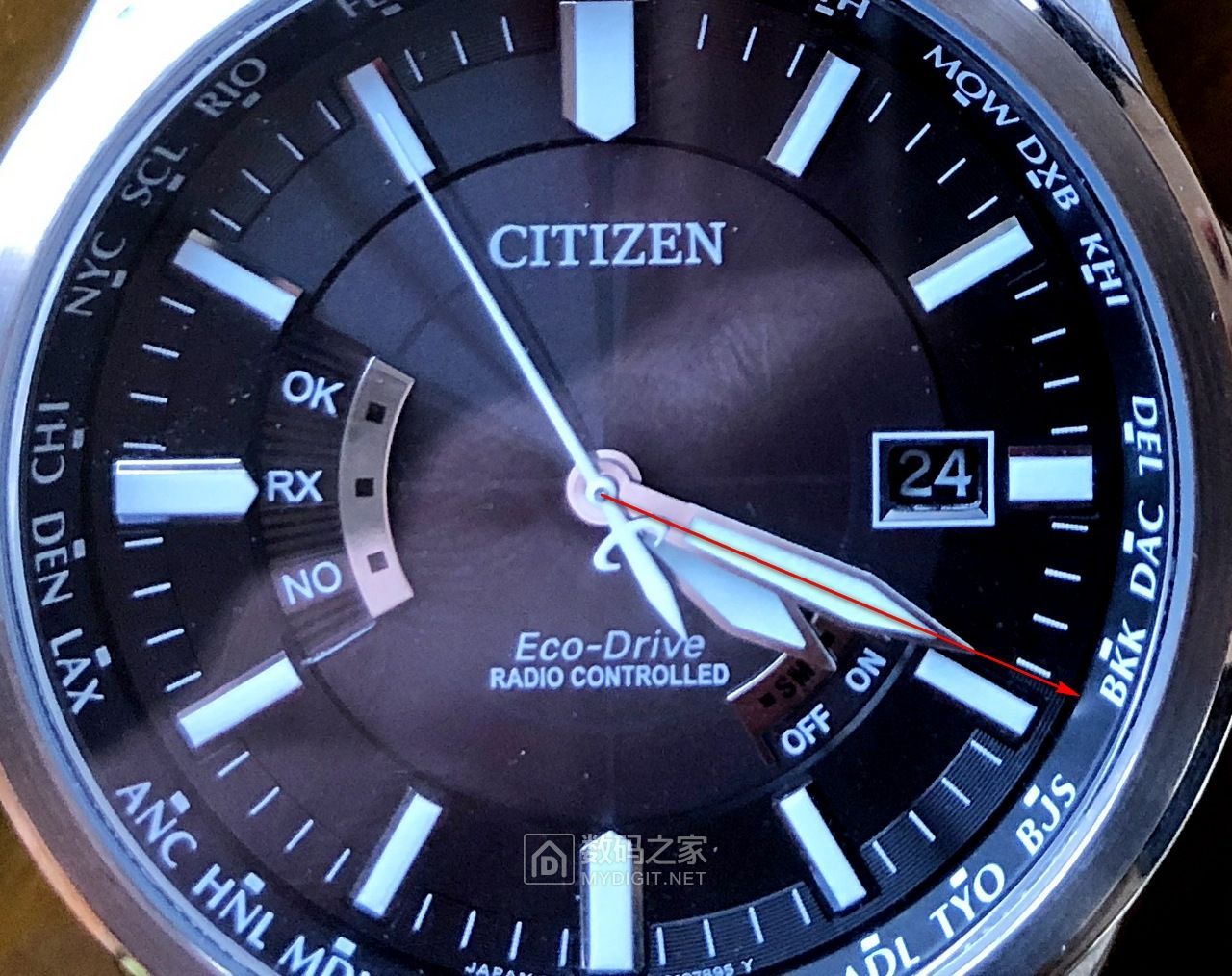 西铁城光动能手表秒表不归零,西铁城光动能电波手表秒针不夜光