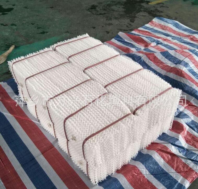 塑料孔板波纹pprpppvccpvc规整波纹填料