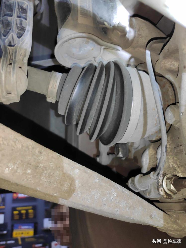 东北客户异地委托检测别克英朗，车尾焊接不敢买，客户：怕冻掉了