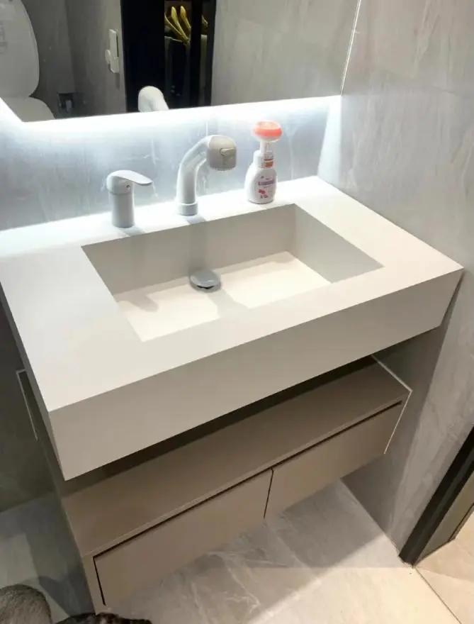 卫生间装修不能错过的浴室柜,小的卫生间如何选浴室柜