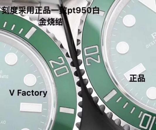 真假绿水鬼表对比,两千左右绿水鬼