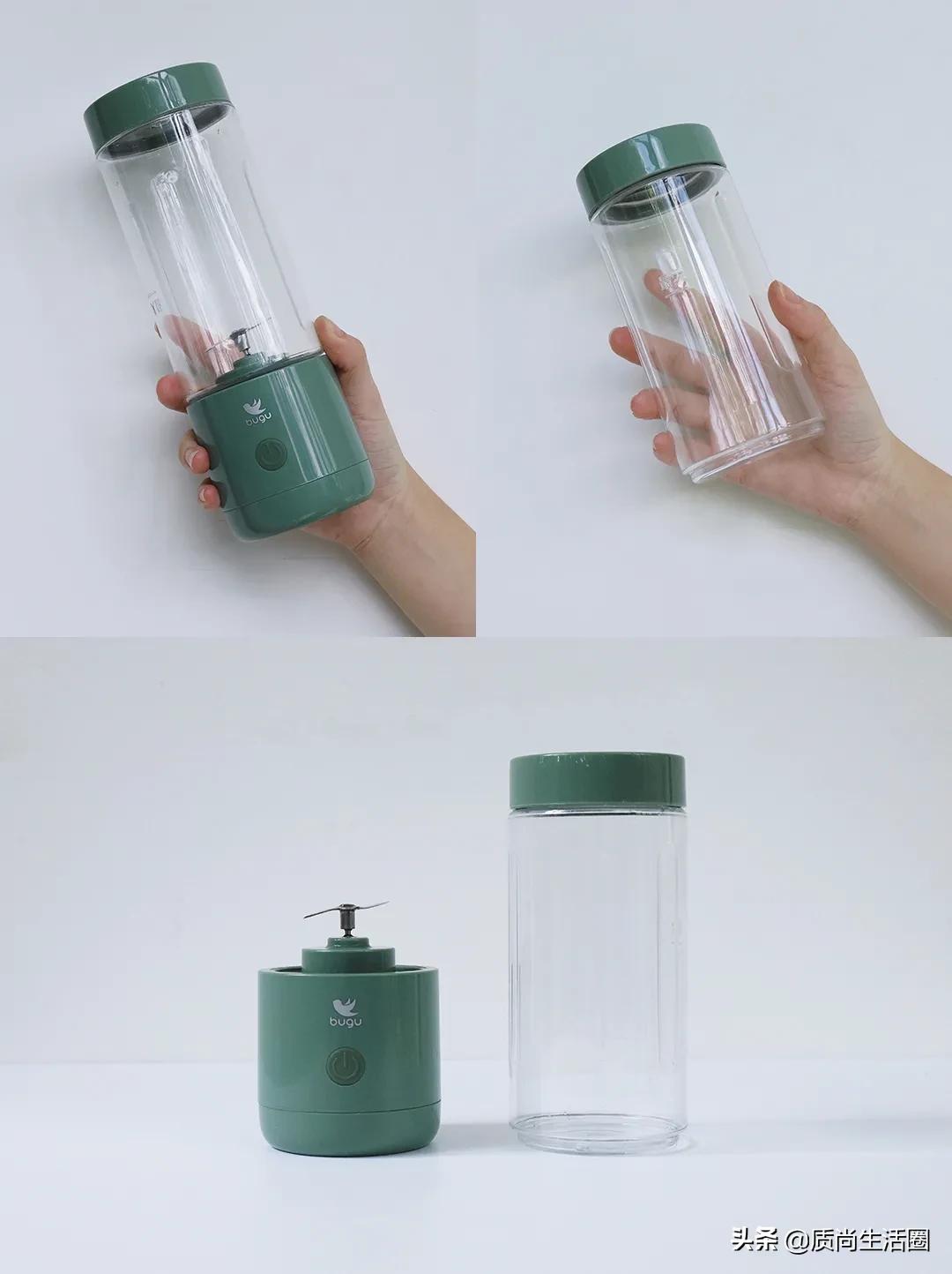 八叶刀头榨汁机小型评测,榨汁机四叶刀头对比六叶