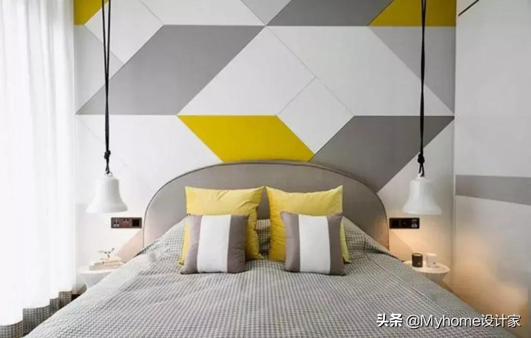 单一色墙过时了！3招色彩墙技巧，引领家居潮流！