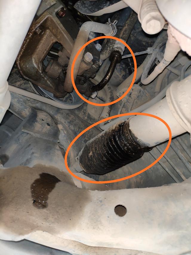 东南v5方向机漏油,东南v5发动机渗油