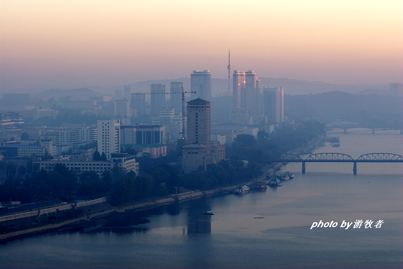 朝鲜的空气总是灰蒙蒙的,朝鲜雾霾