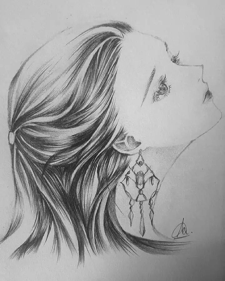 大佬画动漫人物仙气十足手绘,大佬画的古风图手绘