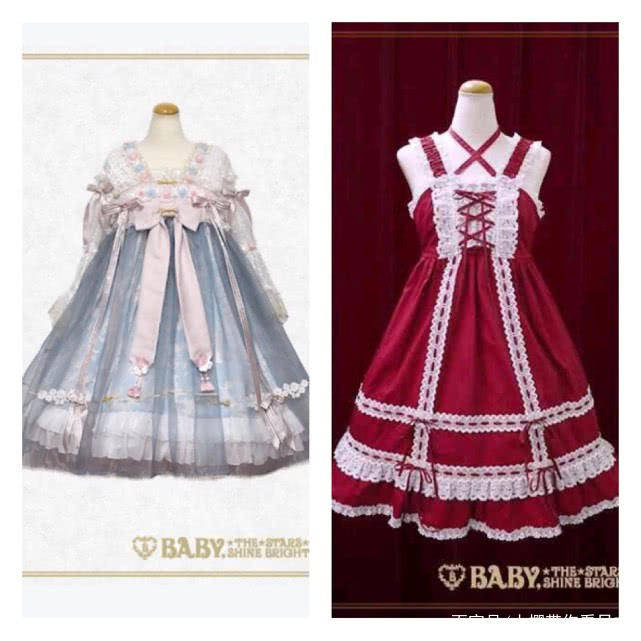 *安谢**然穿的到底是啥？日牌Lolita小裙子介绍