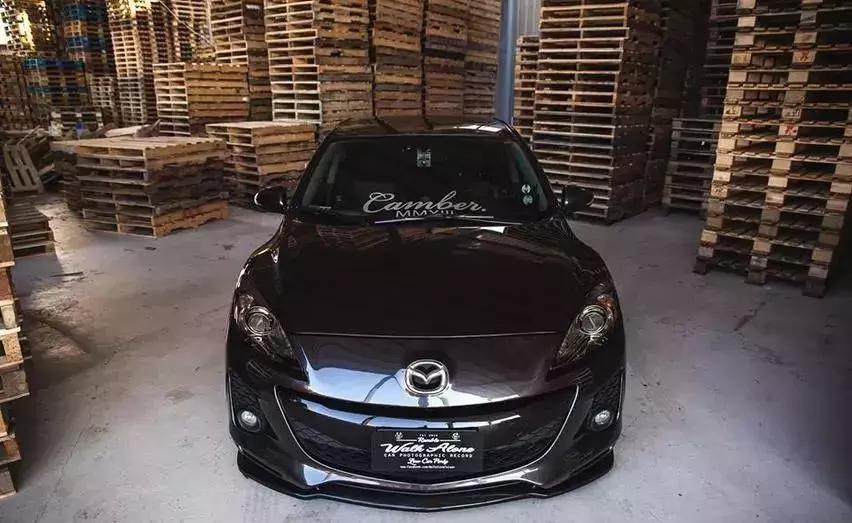 改装马自达星骋两厢2.0,马自达星骋改装气动低趴