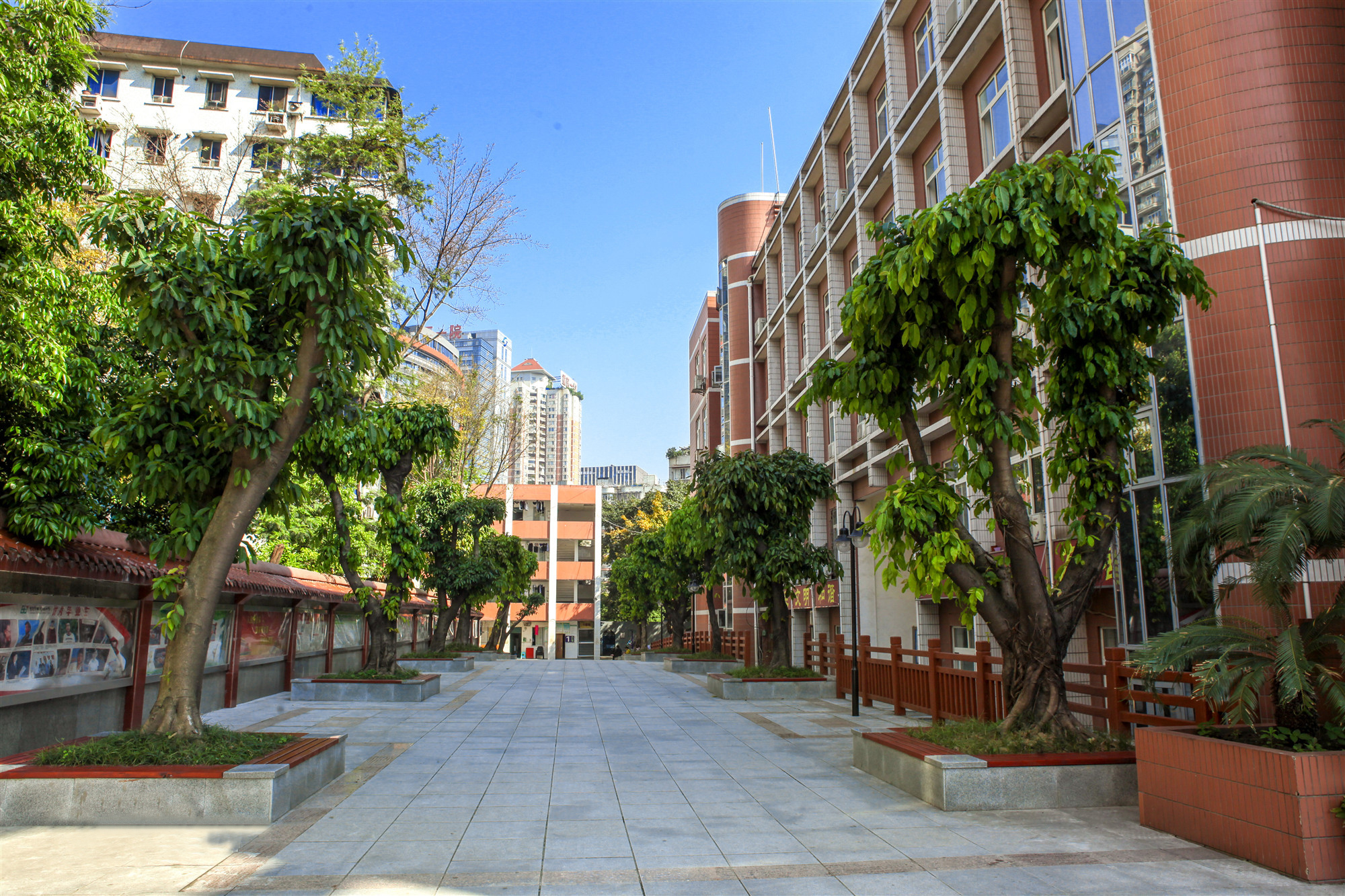 重庆哪所学校环境最好,重庆最美学校