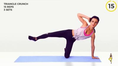 卷腹瘦肚子赘肉的动作,卷腹运动甩掉你的大肚腩