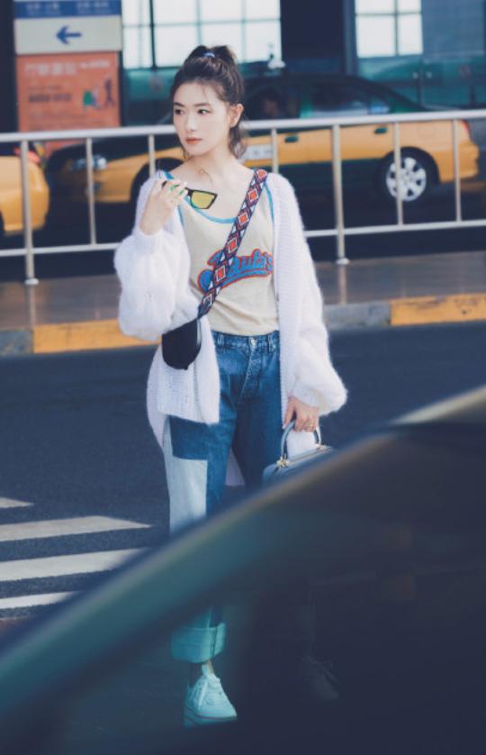 万茜潮流服饰,万茜近期同款裤子