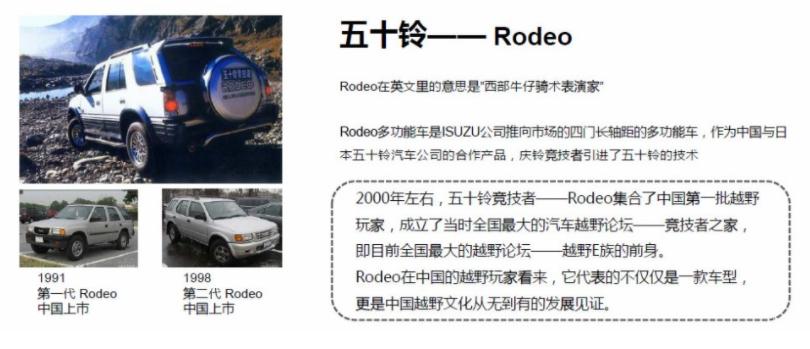 谈五十铃,无法不谈的Rodeo