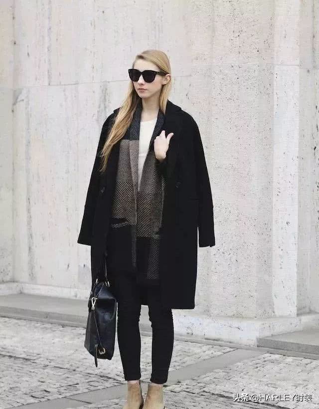 秋冬围巾超好看又时髦的系法,紫小妮秋冬围巾八种系法