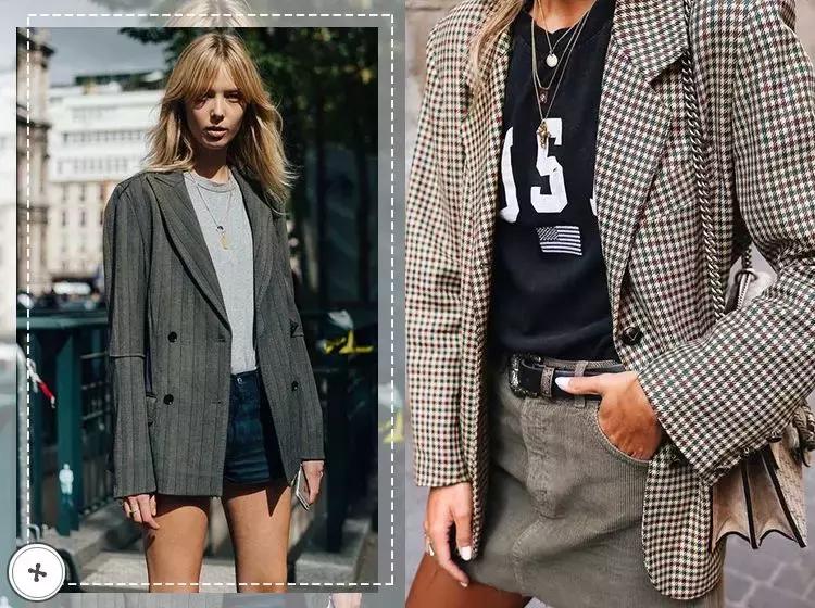 早春绝美穿搭中长款外套,开春必备外套推荐潮