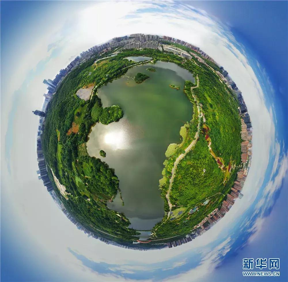 空中全景看贵阳,看贵阳的全景