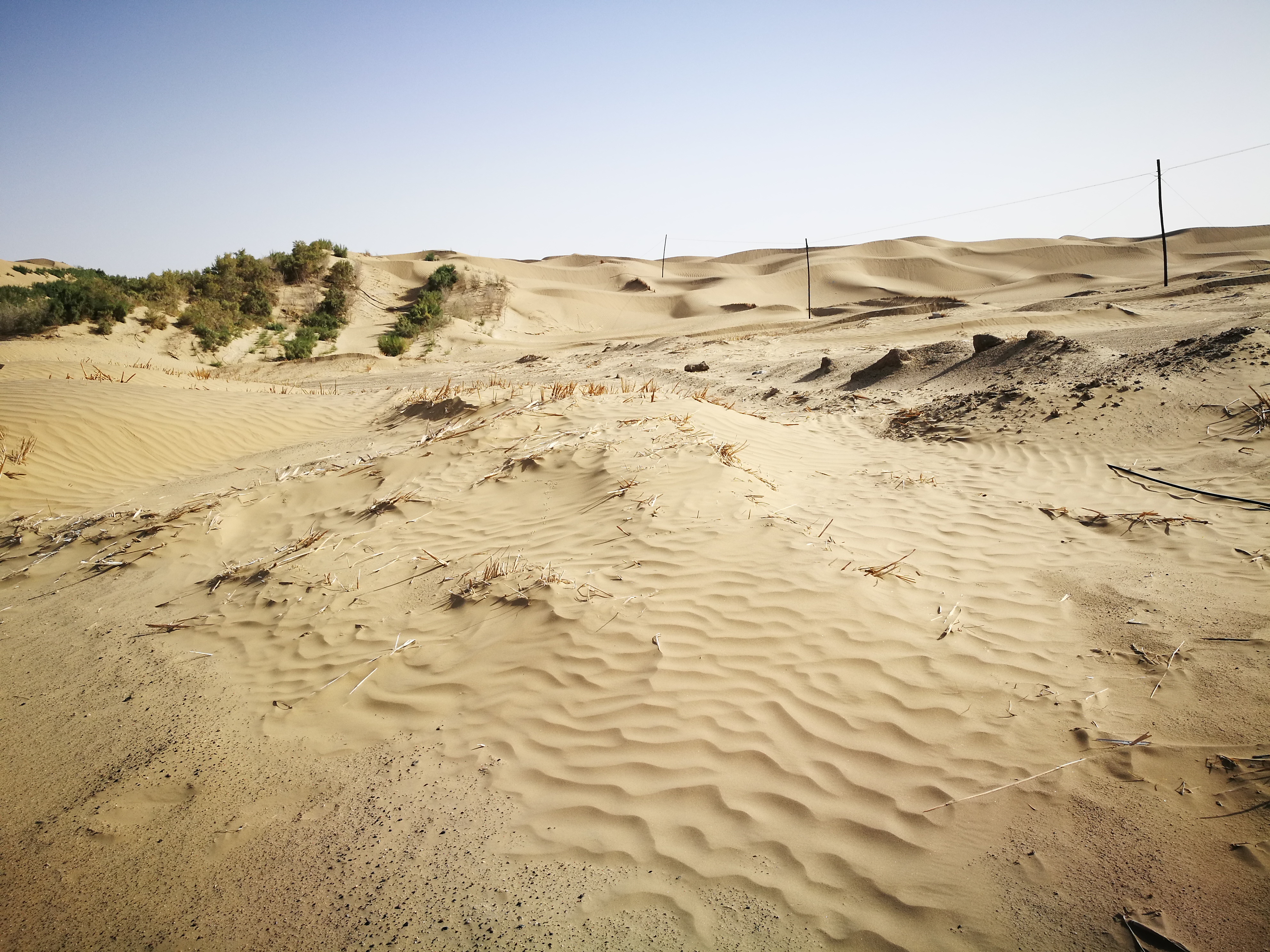 13000公里新手独驾*疆新**第23天——穿越塔克拉玛干沙漠，遭遇陷车