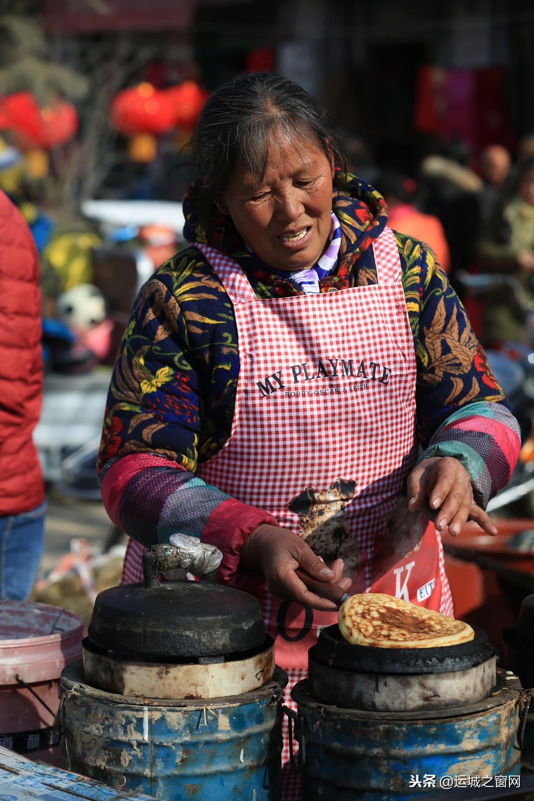 夏县特产不翻馍做法,夏县麻辣枣蛋馍