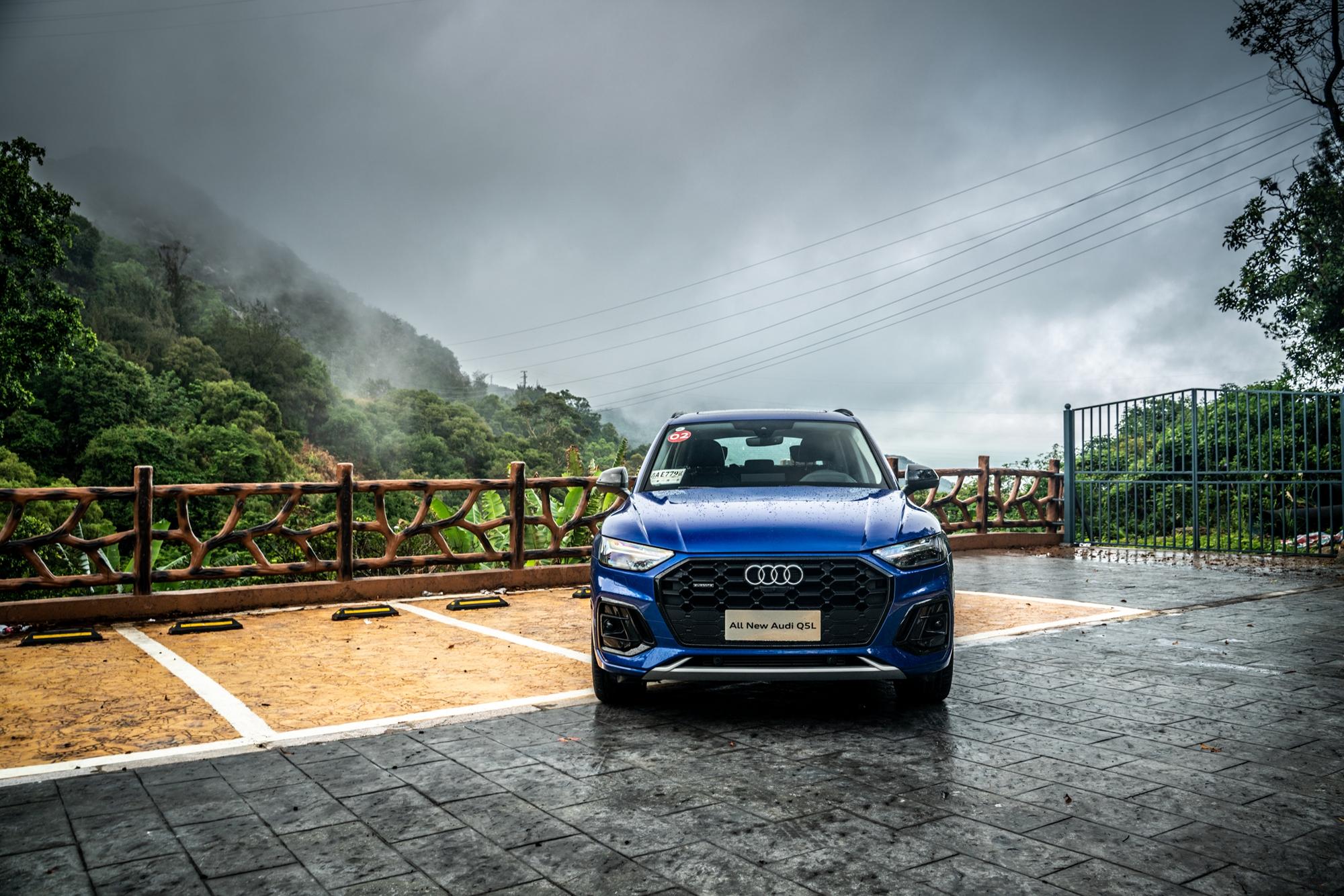 2020款奥迪q5lquattro山地测评,新款奥迪q5l场地试驾