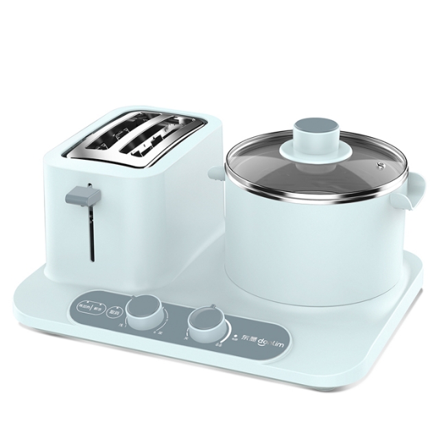 烤面包多功能早餐机怎么用,烤面包机家用早餐机