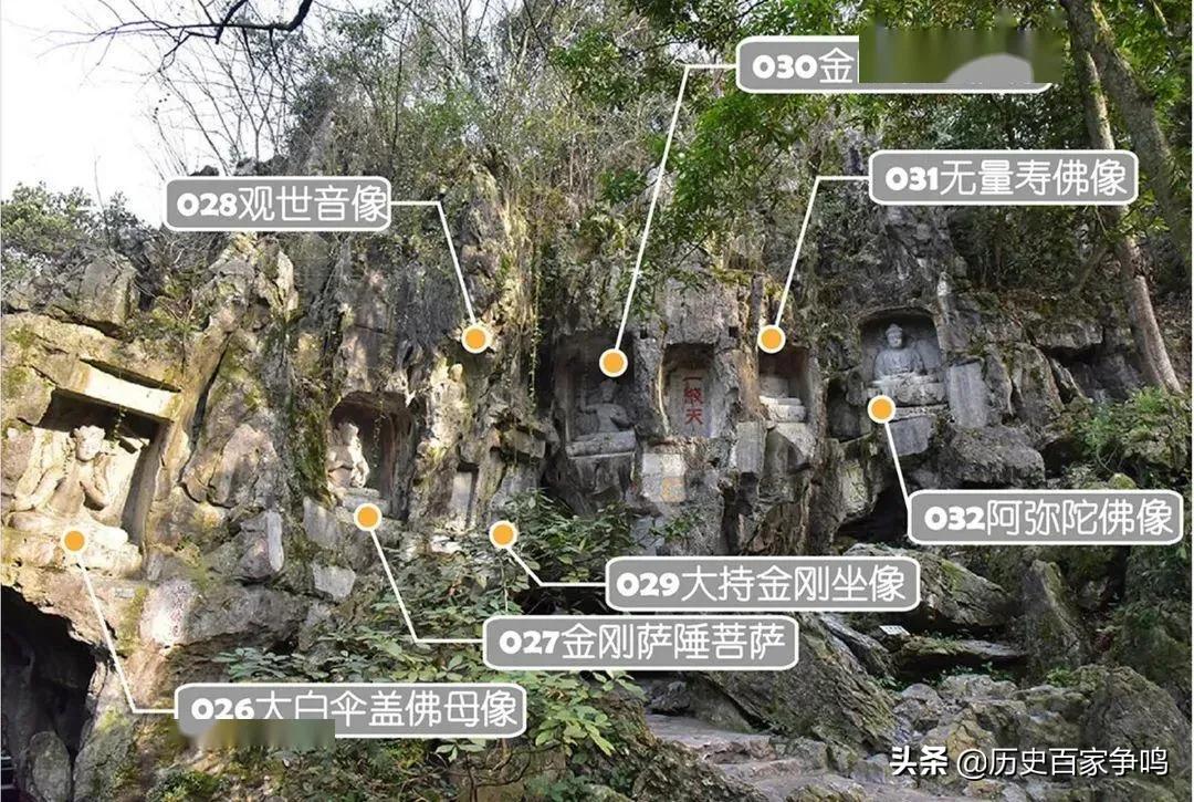 杭州哪里有石窟造像的景点,杭州西湖龙门石窟