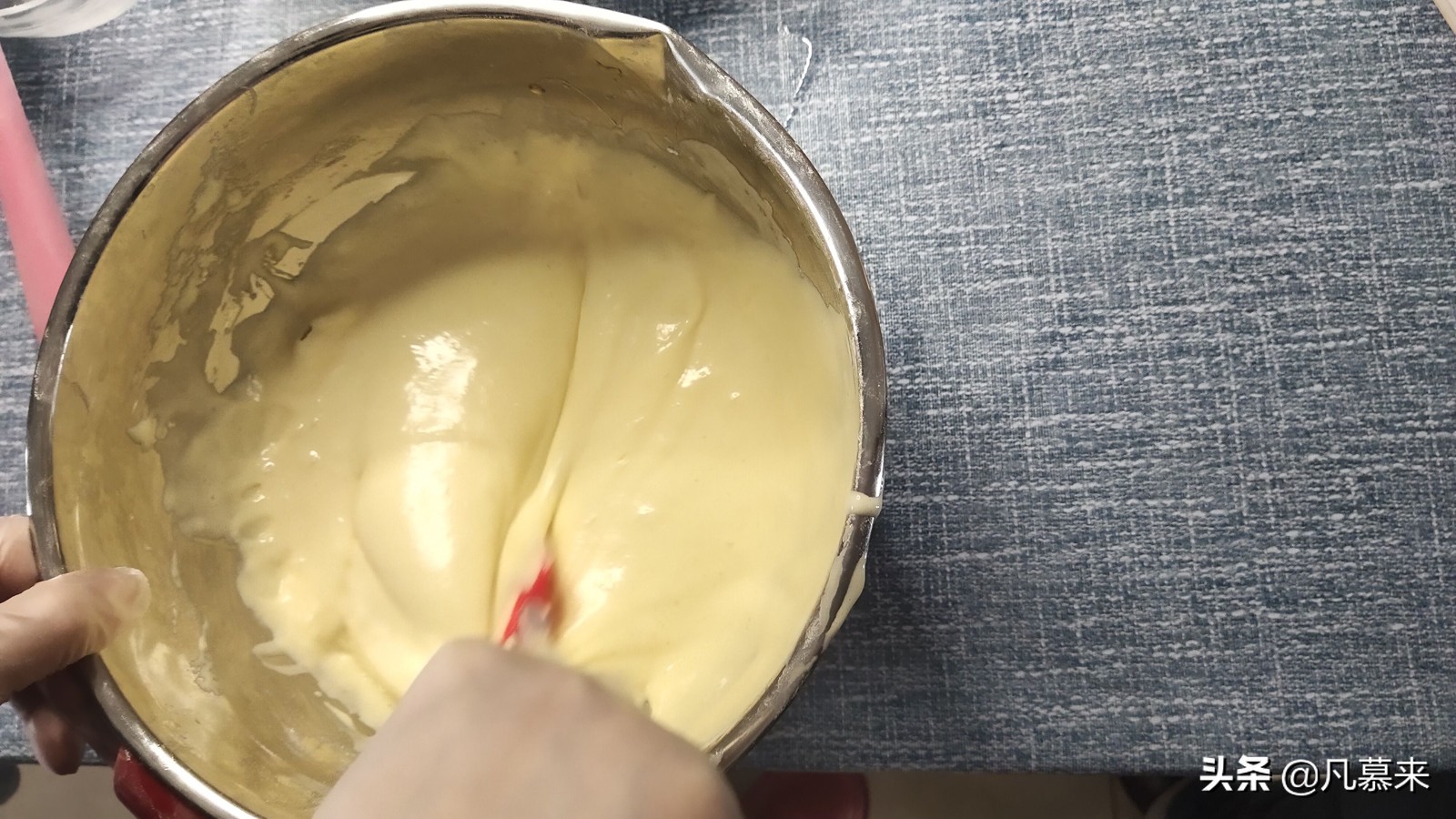 蛋糕海绵胚制作方式,烘焙新手入门海绵蛋糕