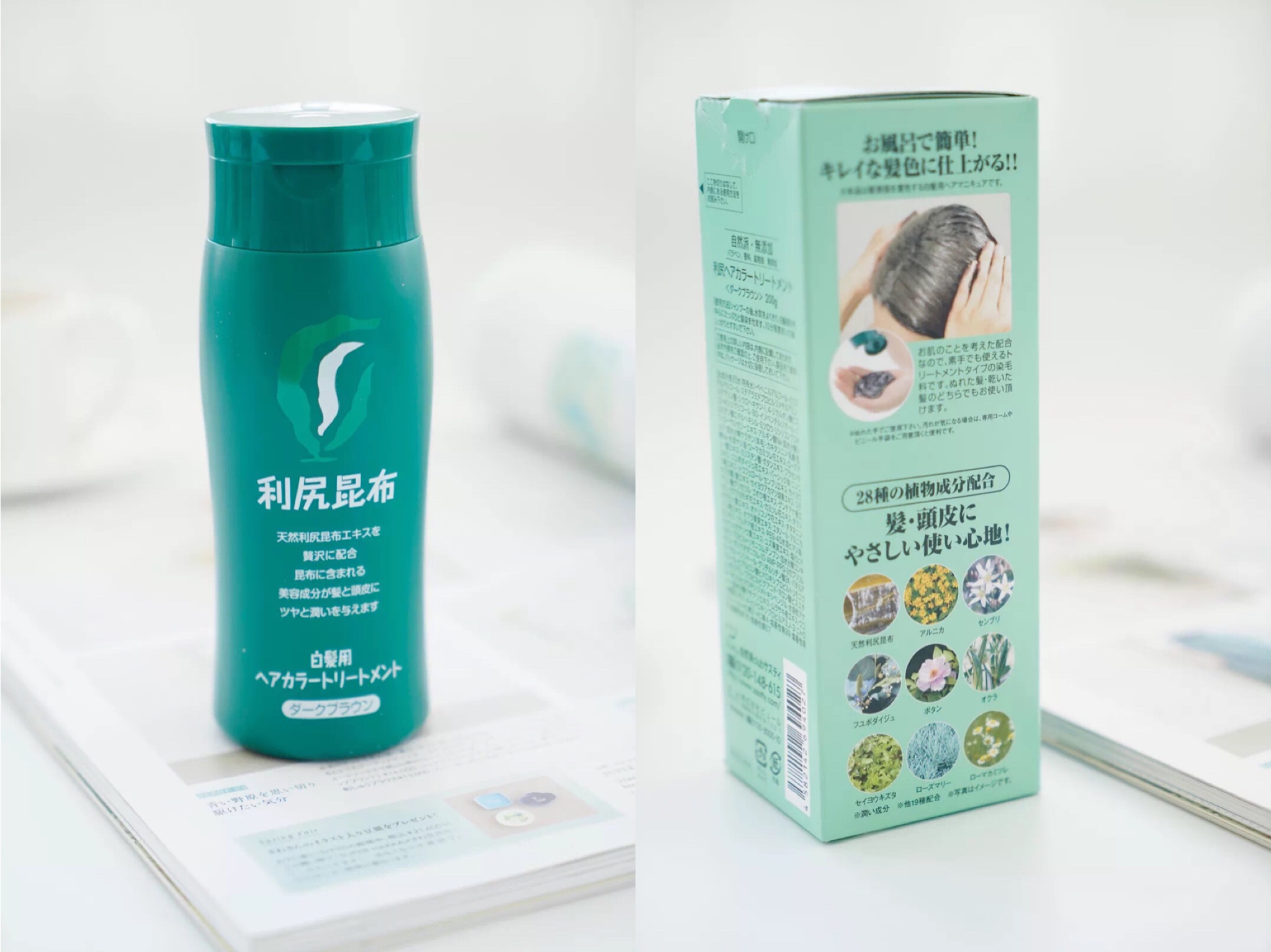 染发不伤头发的日本染发膏,日本染发膏遮盖白发