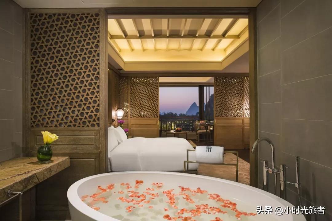 阳朔酒店风景好的推荐,桂林阳朔山水画酒店