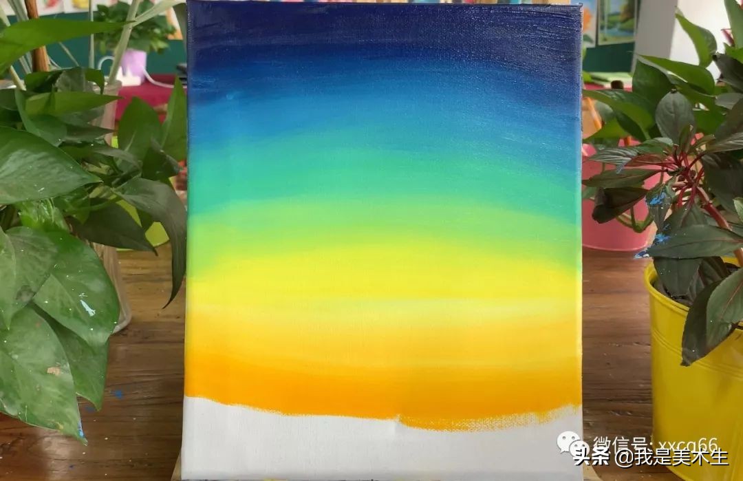 怎么画荡秋千视频儿童,油画天空简单画法