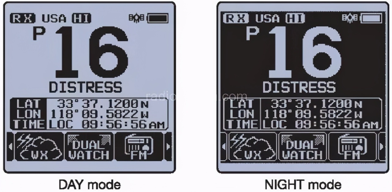 可漂浮海面6W*用军**级数字VHF/GPS对讲机​新品HX890