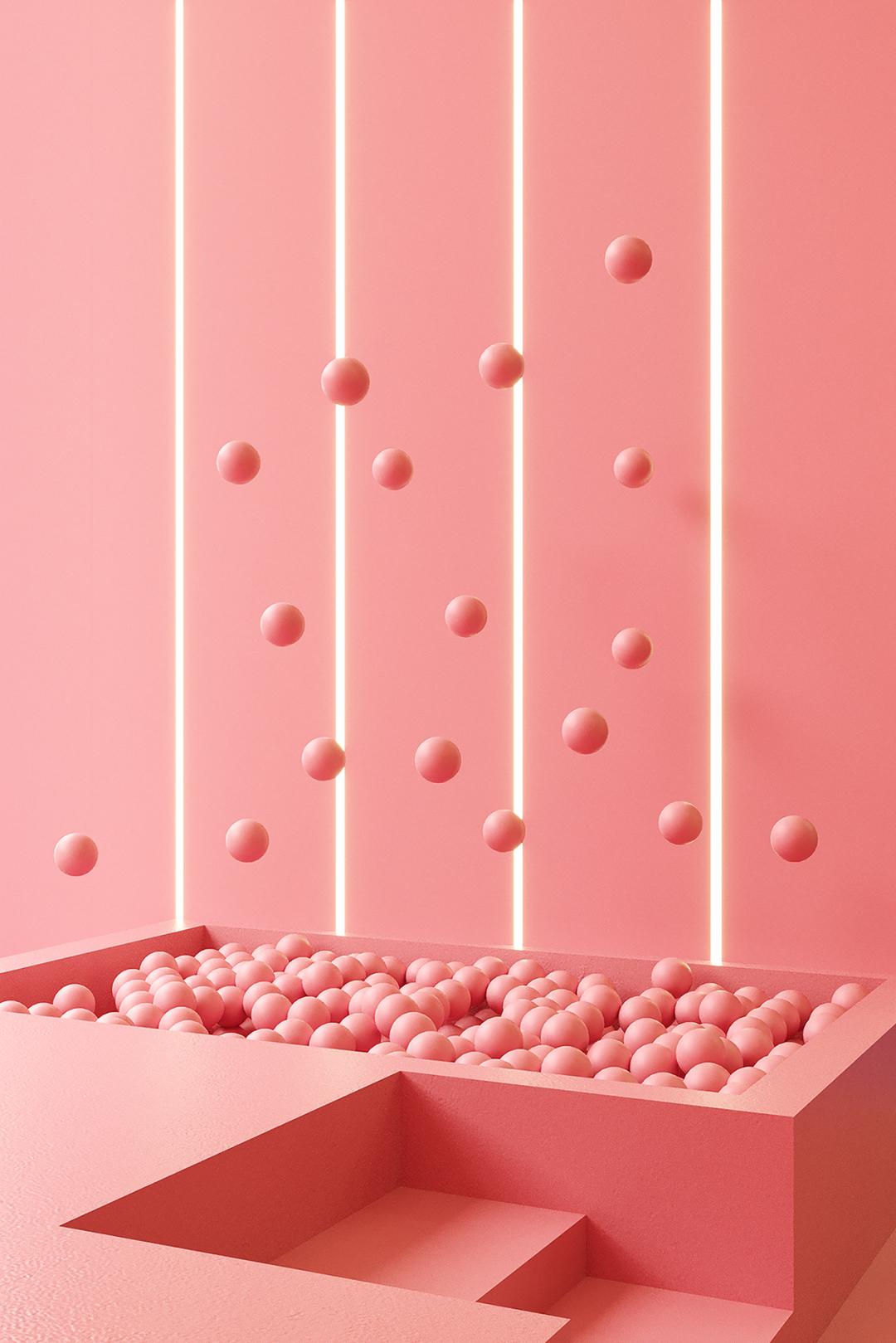 卡塔尔CloudandCo.冰淇淋店每一口都是梦幻色彩