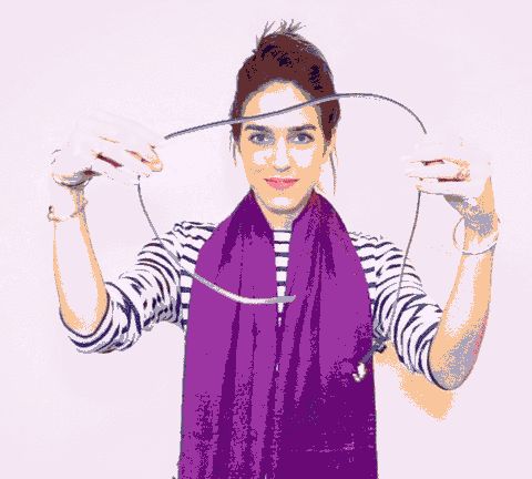 穿羊毛大衣怎么系围巾,高领貂绒大衣怎么系围巾