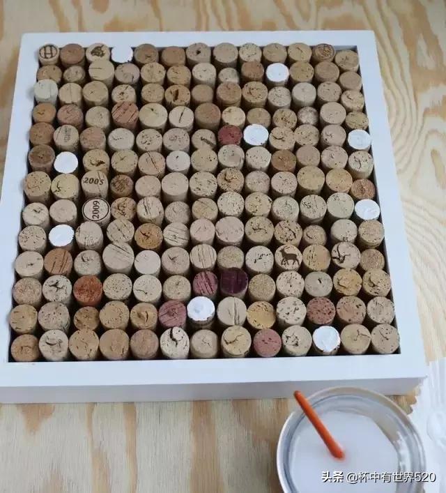 红酒木塞如何利用,红酒塞怎样做成艺术品