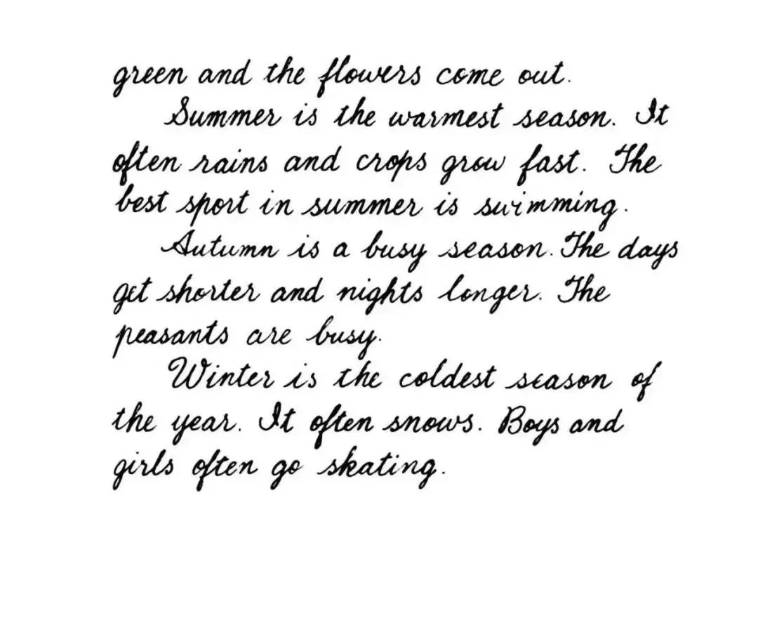 英语字母正确的书写笔顺,英语字母的正确笔顺