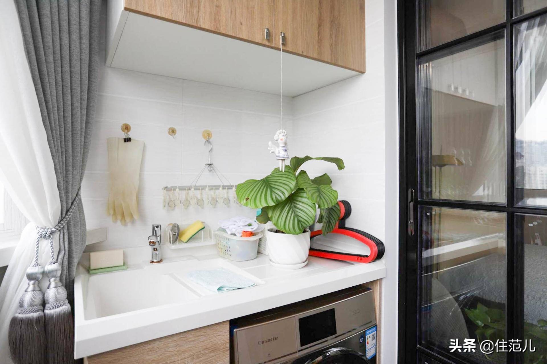 58㎡两室一厅，小户型也能拥有中岛厨房，父母硬核装修胜过年轻人