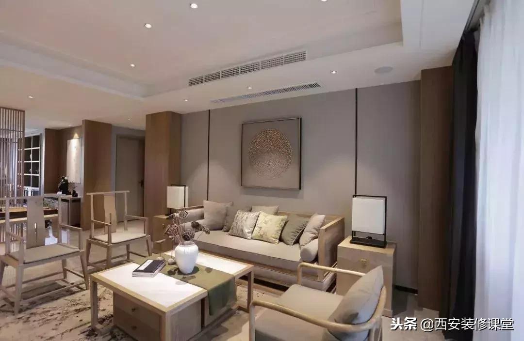 30款新中式客厅骨子里的东方韵味,30款中式客厅韵味十足