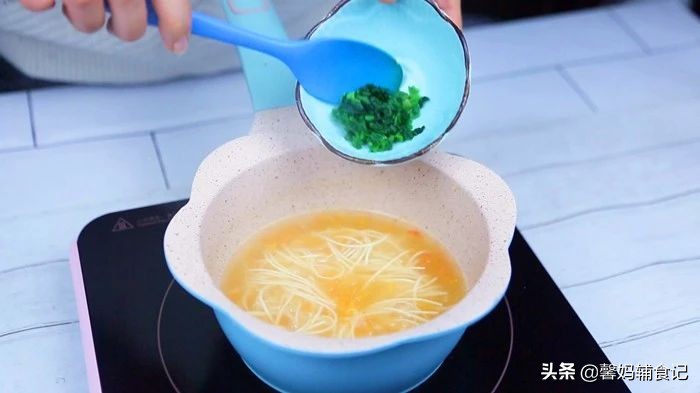 养胃补铁素面条一岁半宝宝,宝宝补铁面条的做法