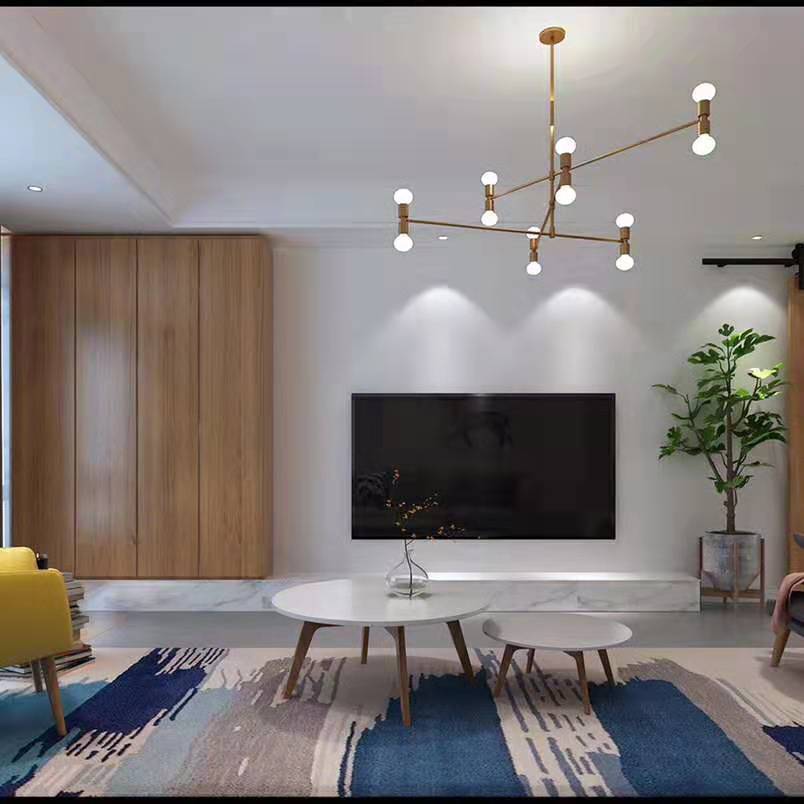 2022款时尚简单背景墙,2022轻奢风格大气背景墙